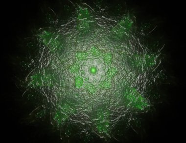 Dantelli renkli saat desen. Dijital fractal sanat tasarım. Kutsal semboller işaretler geometrisi soyut tasarım. Astroloji simya sihirli tasarımlar. Geometrik sarmal. Soyut renkli fraktal doku.