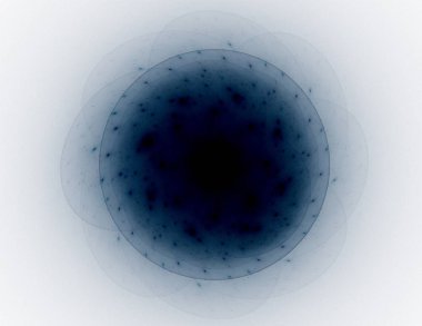 Soyut bir bilgisayar koyu arkaplanda modern fraktal tasarım üretti. Soyut fraktal renk dokusu. Dijital sanat. Soyut Form ve Renkler. Tasarımınız için soyut fraktal element deseni. Dinamik şekilli yumuşak renk üçgeni spirali
