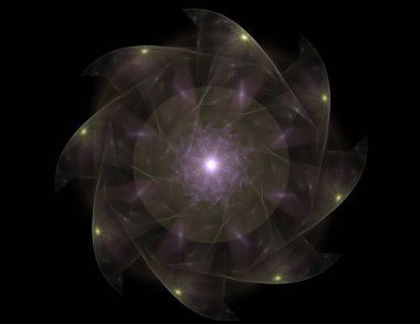 Uzay serisi geometrisini. Görsel olarak çekici zemin kavramsal Izgaralar eğrileri ve fraktal öğeleri öğesi olarak düzenleri fizik matematik teknoloji bilim ve eğitim için uygun yapılmış