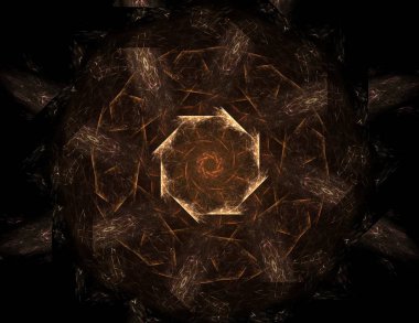 Soyut tasarım kutsal sembolleri yapılan geometri imzalar ve Astroloji simya büyü konusunda tasarımlar