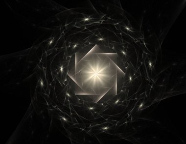 koyu arka plan beyaz bir toz bulutu soyut tasarım