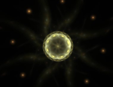 Soyut tasarım kutsal sembolleri yapılan geometri imzalar ve Astroloji simya büyü konusunda tasarımlar