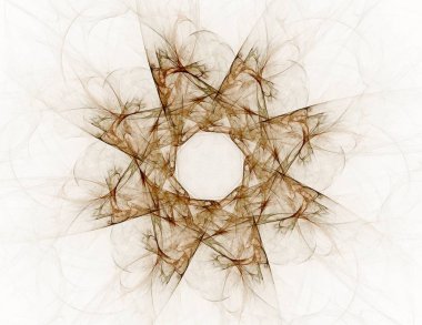 Dantelli renkli saat desen. Dijital fractal sanat tasarım. Kutsal semboller işaretler geometrisi soyut tasarım. Astroloji simya sihirli tasarımlar. Geometrik sarmal. Soyut renkli fraktal doku