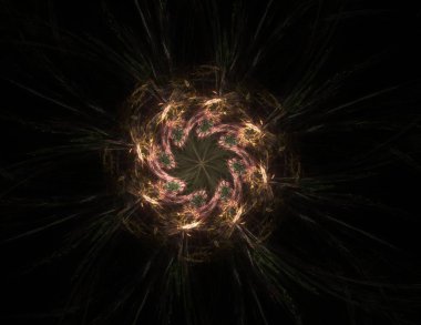 Soyut tasarım kutsal sembolleri yapılan geometri imzalar ve Astroloji simya büyü konusunda tasarımlar