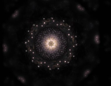 Dantelli renkli saat desen. Dijital fractal sanat tasarım. Kutsal semboller işaretler geometrisi soyut tasarım. Astroloji simya sihirli tasarımlar. Geometrik sarmal. Soyut renkli fraktal doku