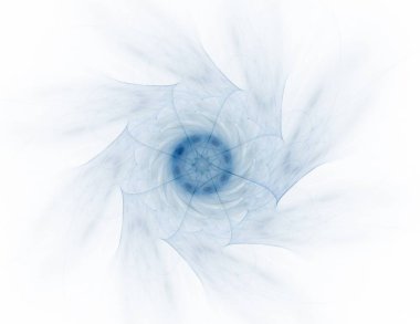 Soyut bir bilgisayar koyu arkaplanda modern fraktal tasarım üretti. Soyut fraktal renk dokusu. Dijital sanat. Soyut Form ve Renkler. Tasarımınız için soyut fraktal element deseni. Dinamik şekilli yumuşak renk üçgeni spirali