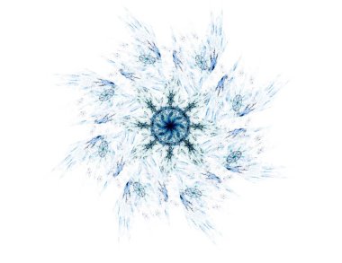 Soyut bir bilgisayar koyu arkaplanda modern fraktal tasarım üretti. Soyut fraktal renk dokusu. Dijital sanat. Soyut Form ve Renkler. Tasarımınız için soyut fraktal element deseni. Dinamik şekilli yumuşak renk üçgeni spirali