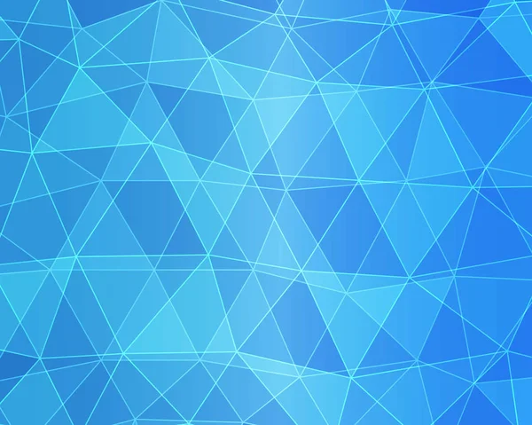 Blue White Polygonal Tło Mozaiki Wektor Ilustracji Kreatywne Szablony Business — Wektor stockowy