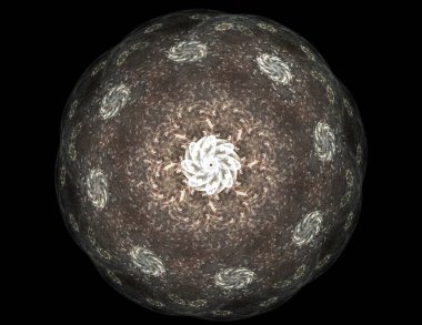 Soyut bir bilgisayar modern fraktal tasarım koyu arka plan üzerinde oluşturulan. Fraktal renk doku soyut. Dijital sanat. Soyut Form ve renk. Soyut fraktal öğe desen tasarım için.