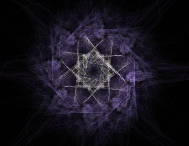 Soyut tasarım kutsal sembolleri yapılan geometri imzalar ve Astroloji simya büyü konusunda tasarımlar