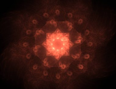 Soyut tasarım kutsal sembolleri yapılan geometri imzalar ve Astroloji simya büyü konusunda tasarımlar