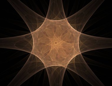 Uzay serisi geometrisini. Görsel olarak çekici zemin kavramsal Izgaralar eğrileri ve fraktal öğeleri öğesi olarak düzenleri fizik matematik teknoloji bilim ve eğitim için uygun yapılmış