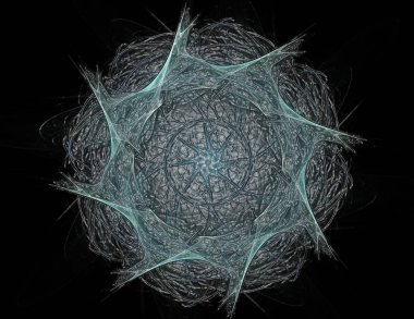 Dantelli renkli saat desen. Dijital fractal sanat tasarım. Kutsal semboller işaretler geometrisi soyut tasarım. Astroloji simya sihirli tasarımlar. Geometrik sarmal. Soyut renkli fraktal doku.