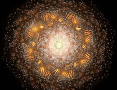 Soyut tasarım kutsal sembolleri yapılan geometri imzalar ve Astroloji simya büyü konusunda tasarımlar