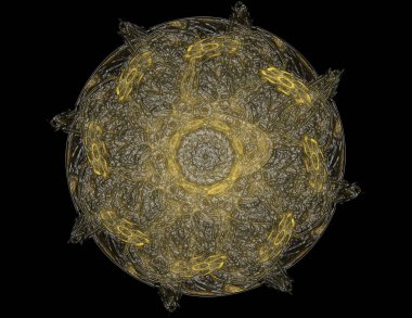 Soyut tasarım kutsal sembolleri yapılan geometri imzalar ve Astroloji simya büyü konusunda tasarımlar