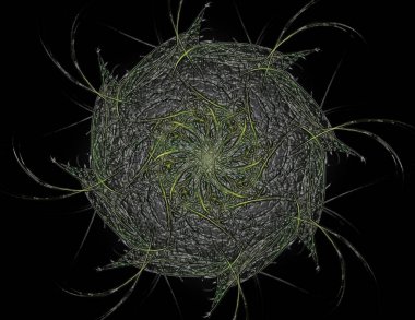 Dantelli renkli saat desen. Dijital fractal sanat tasarım. Kutsal semboller işaretler geometrisi soyut tasarım. Astroloji simya sihirli tasarımlar. Geometrik sarmal. Soyut renkli fraktal doku.