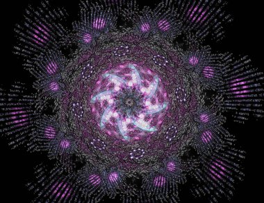 Soyut tasarım kutsal sembolleri yapılan geometri imzalar ve Astroloji simya büyü konusunda tasarımlar