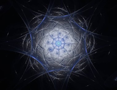 koyu arka plan beyaz bir toz bulutu soyut tasarım