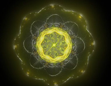 Soyut objektif parlama yer ya da zaman seyahat kavramı geçmiş