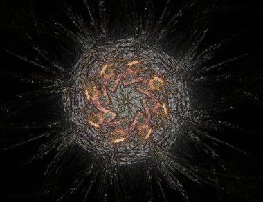 Soyut tasarım kutsal sembolleri yapılan geometri imzalar ve Astroloji simya büyü konusunda tasarımlar