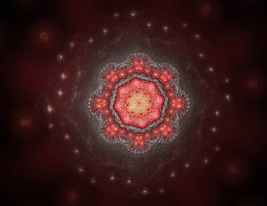 Soyut tasarım kutsal sembolleri yapılan geometri imzalar ve Astroloji simya büyü konusunda tasarımlar