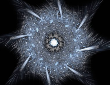 Dantelli renkli saat desen. Dijital fractal sanat tasarım. Kutsal semboller işaretler geometrisi soyut tasarım. Astroloji simya sihirli tasarımlar. Geometrik sarmal. Soyut renkli fraktal doku