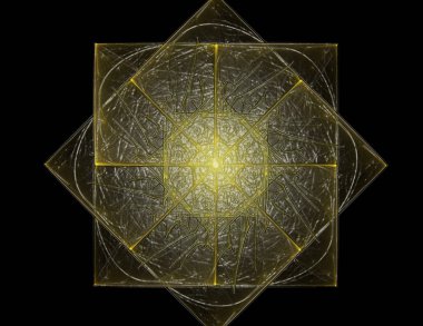 Soyut bir bilgisayar koyu arkaplanda modern fraktal tasarım üretti. Soyut fraktal renk dokusu. Dijital sanat. Soyut Form ve Renkler. Tasarımınız için soyut fraktal element deseni. Dinamik şekilli yumuşak renk üçgeni spirali