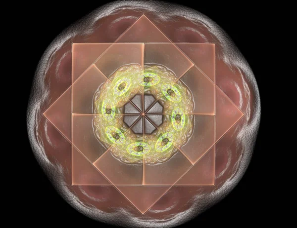 Streszczenie Projektu Świętych Symboli Znaków Geometrii Projektuje Temat Astrologii Alchemia — Zdjęcie stockowe