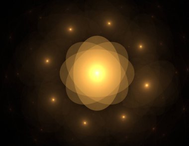 Soyut tasarım kutsal sembolleri yapılan geometri imzalar ve Astroloji simya büyü konusunda tasarımlar