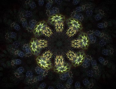 Soyut tasarım kutsal sembolleri yapılan geometri imzalar ve Astroloji simya büyü konusunda tasarımlar