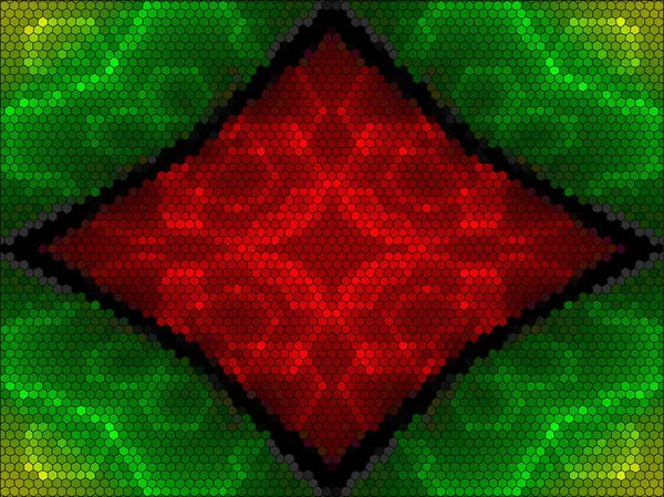 Modèle Vectoriel Abstrait Sans Couture Répéter Fond Mosaïque Triangle Géométrique — Image vectorielle