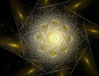 Soyut tasarım kutsal sembolleri yapılan geometri imzalar ve Astroloji simya büyü konusunda tasarımlar