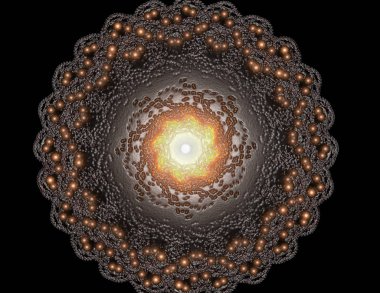 Dantelli renkli saat desen. Dijital fractal sanat tasarım. Kutsal semboller işaretler geometrisi soyut tasarım. Astroloji simya sihirli tasarımlar. Geometrik sarmal. Soyut renkli fraktal doku.