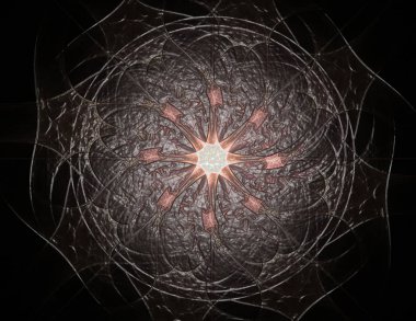 Soyut tasarım kutsal sembolleri yapılan geometri imzalar ve Astroloji simya büyü konusunda tasarımlar