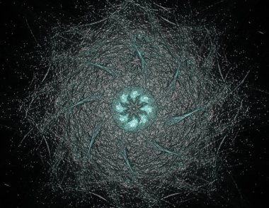 Soyut tasarım kutsal sembolleri yapılan geometri imzalar ve Astroloji simya büyü konusunda tasarımlar