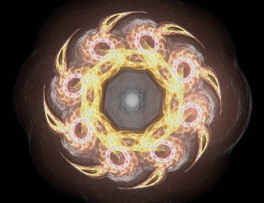 Soyut tasarım kutsal sembolleri yapılan geometri imzalar ve Astroloji simya büyü konusunda tasarımlar