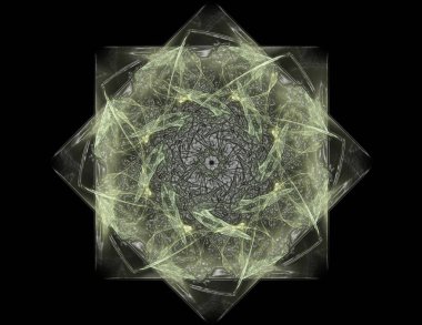 Soyut tasarım kutsal sembolleri yapılan geometri imzalar ve Astroloji simya büyü konusunda tasarımlar