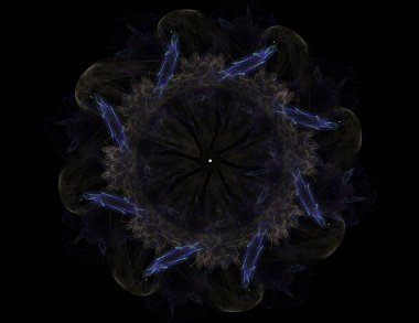 Soyut tasarım kutsal sembolleri yapılan geometri imzalar ve Astroloji simya büyü konusunda tasarımlar