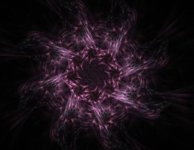 Uzay serisi geometrisini. Görsel olarak çekici zemin kavramsal Izgaralar eğrileri ve fraktal öğeleri öğesi olarak düzenleri fizik matematik teknoloji bilim ve eğitim için uygun yapılmış