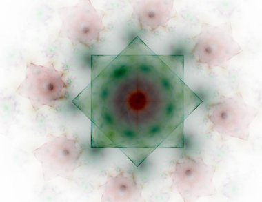 Soyut tasarım kutsal sembolleri yapılan geometri imzalar ve Astroloji simya büyü konusunda tasarımlar