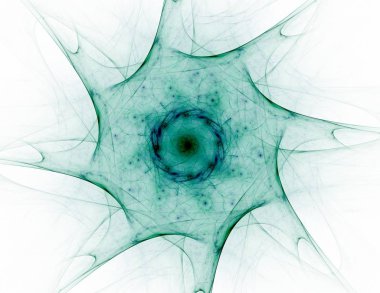 Geometrik Spiral aşağı düşüyor. Soyut renkli fraktal doku