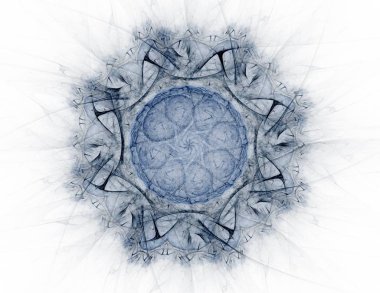 Soyut fraktal renk ve arka plan geçiş daire oval. Hareket illüstrasyon.