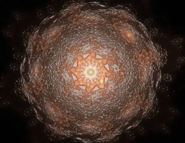 Uzay serisi geometrisini. C görsel olarak çekici zemin yaptı
