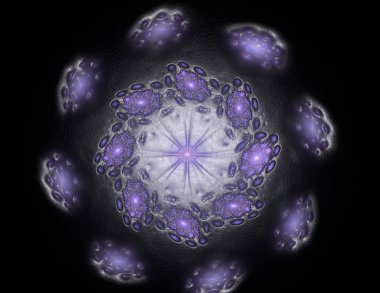 Uzay serisi geometrisini. C görsel olarak çekici zemin yaptı