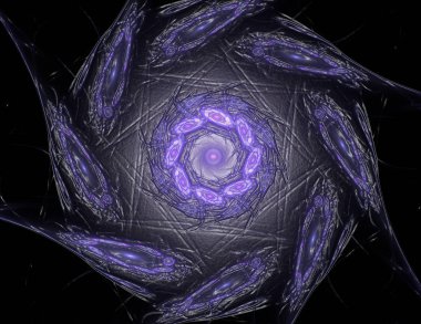 Fraktal enkaz dijital sanat yaratıcı grafik d için soyut