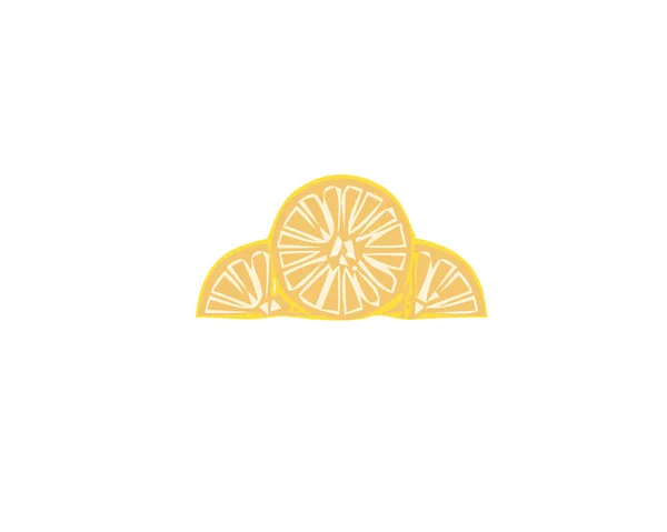 Vektornahtloses Muster mit handgezeichneten Zitronenscheiben. schöne Designelemente, perfekt für Drucke und Muster. — Stockvektor