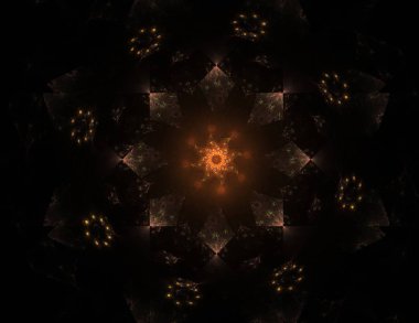 Soyut bir bilgisayar modern fraktal tasarım beyaz arka plan üzerinde oluşturulan. Fraktal renk doku soyut. Dijital sanat.