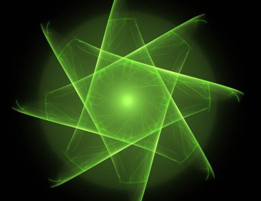 Geometrik Spiral aşağı düşüyor. Soyut renkli fraktal doku.