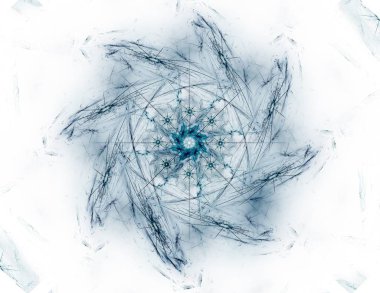 Soyut bir bilgisayar modern fraktal tasarım koyu arka plan üzerinde oluşturulan. Fraktal renk doku soyut. Dijital sanat. Soyut Form ve renk. Soyut fraktal öğe desen tasarımınız için. Yumuşak col