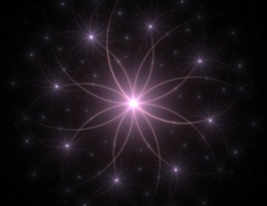 Geometrik Spiral aşağı düşüyor. Soyut renkli fraktal doku.